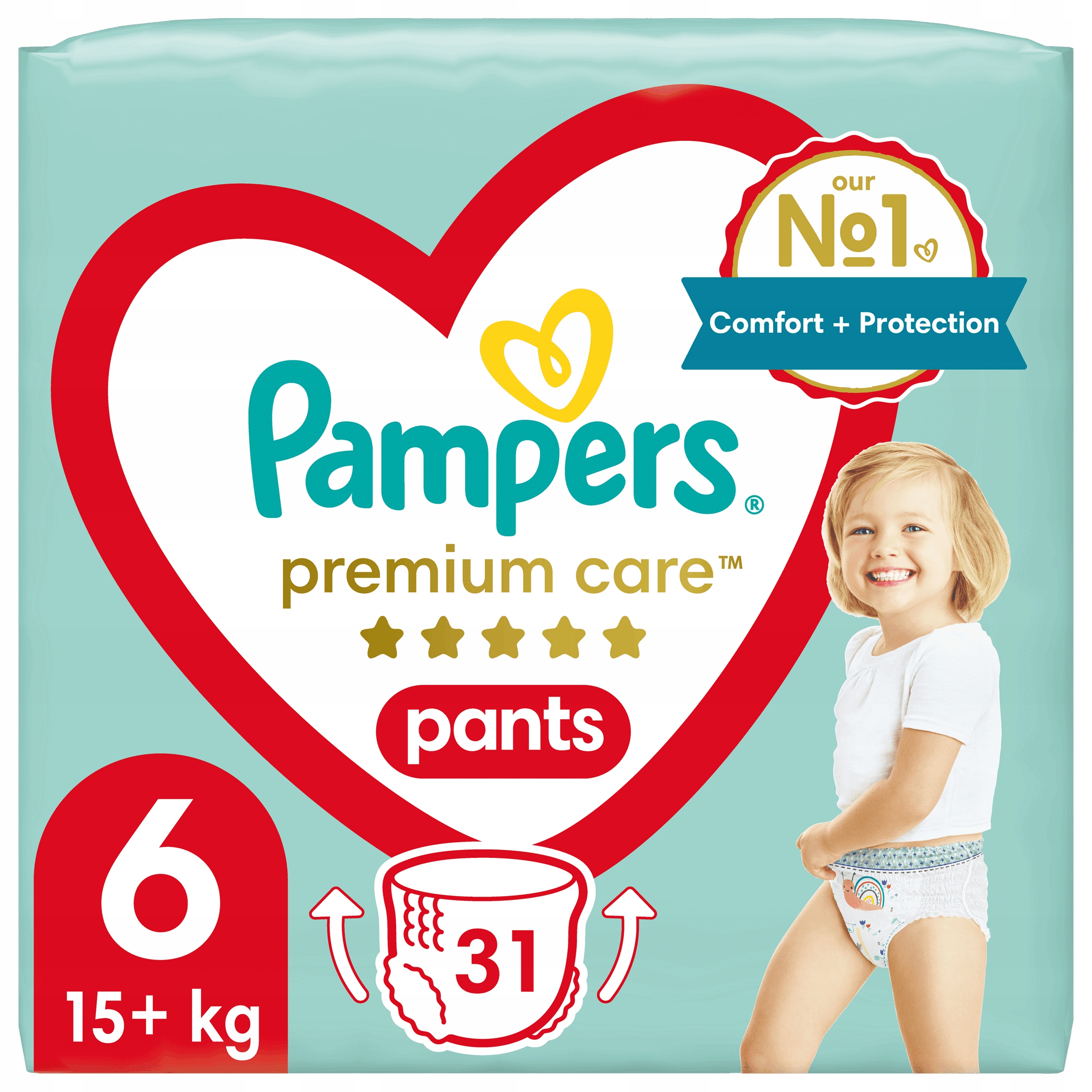 pampers majtki ze wskaznikiem