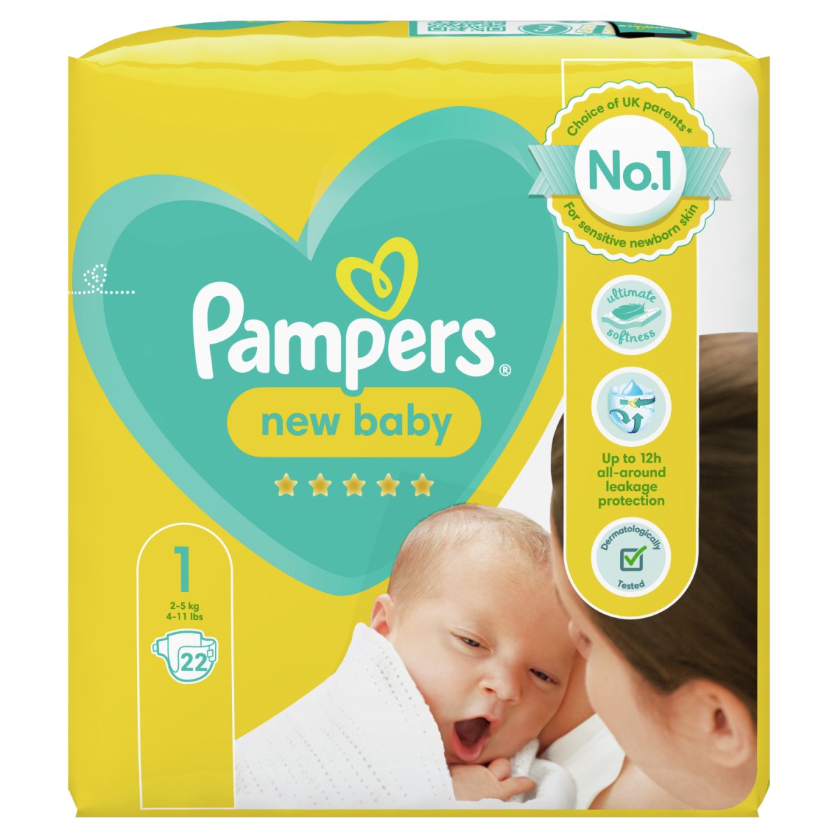 pampers new baby dry skład