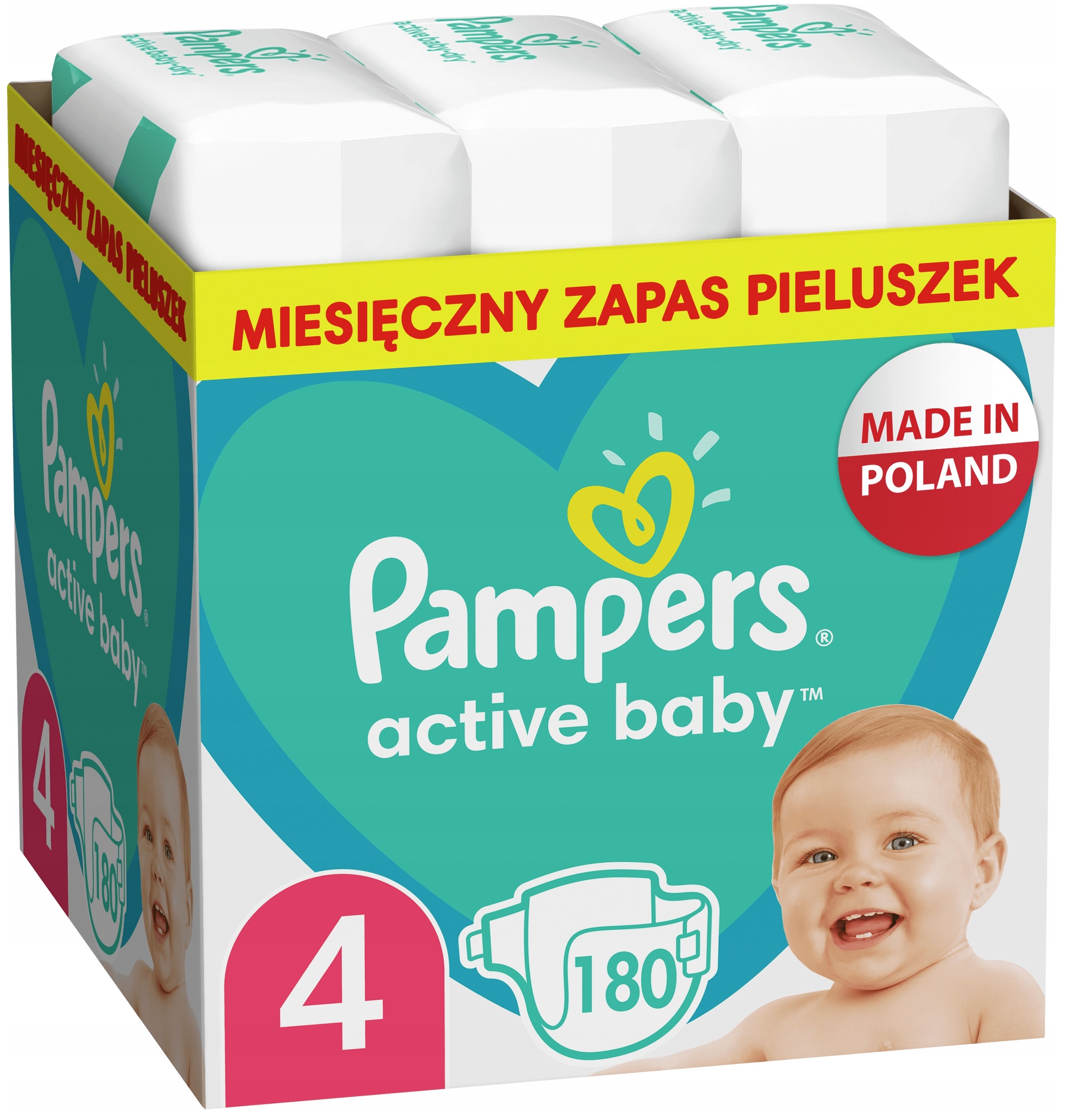 pampers active baby cena