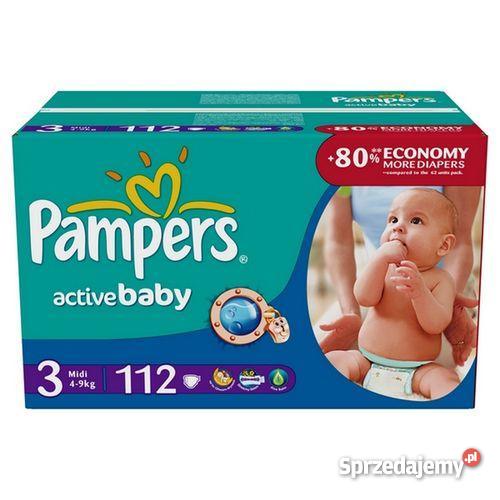 pampers pieluchy zestaw