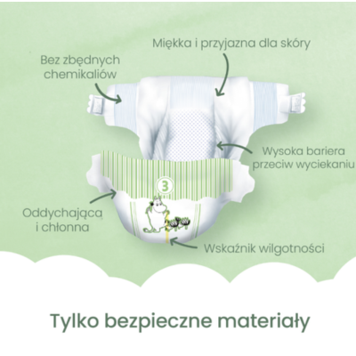 pieluszki jednorazowe i chusteczki rożne