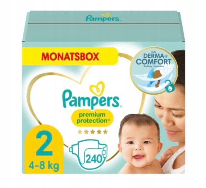 pieluchy pampers 4 premium care