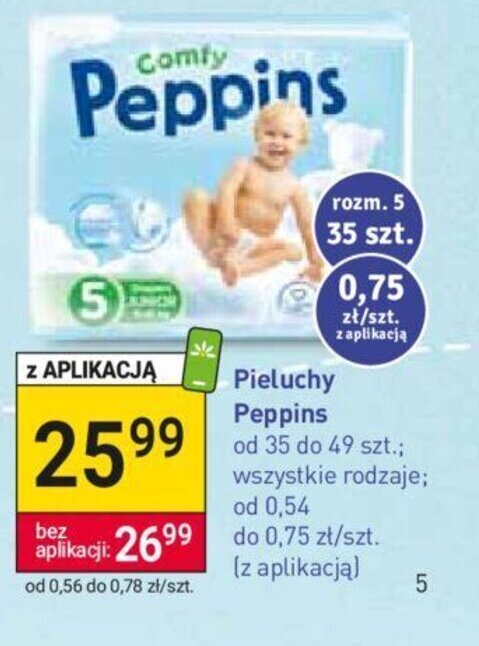 pieluchomajtki pampers rossmann