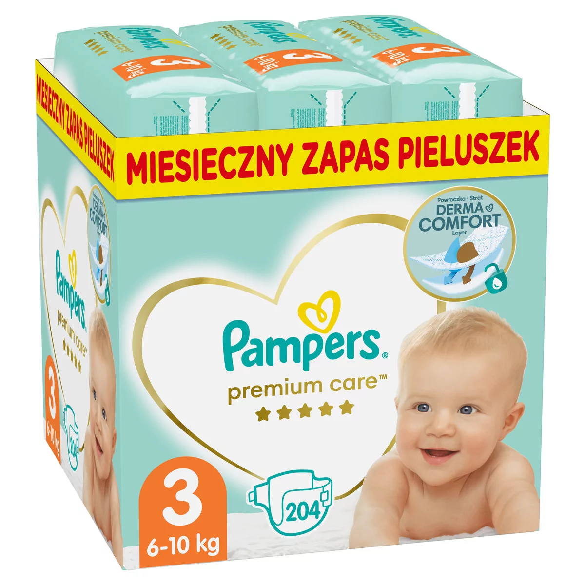 pampers 4 52szt