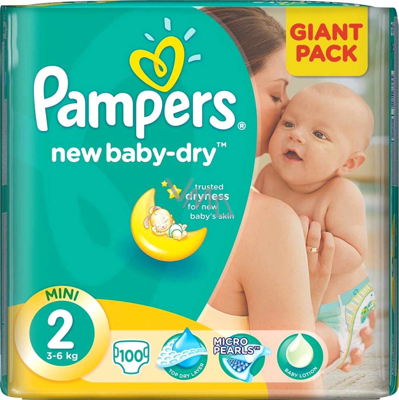 chusteczki pampers sensitive new baby