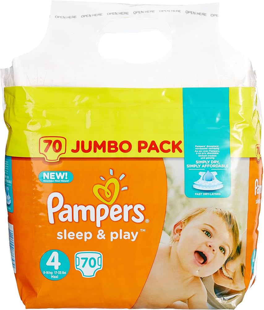 pieluchomajtki baby dry pampers 4 promocja