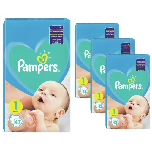 pieluchy 1 pampers