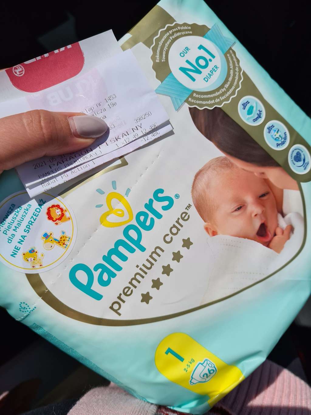 pieluszki huggies newborn ceneo