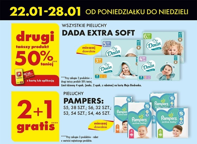 rossmann pieluchomajtki pampers promocja