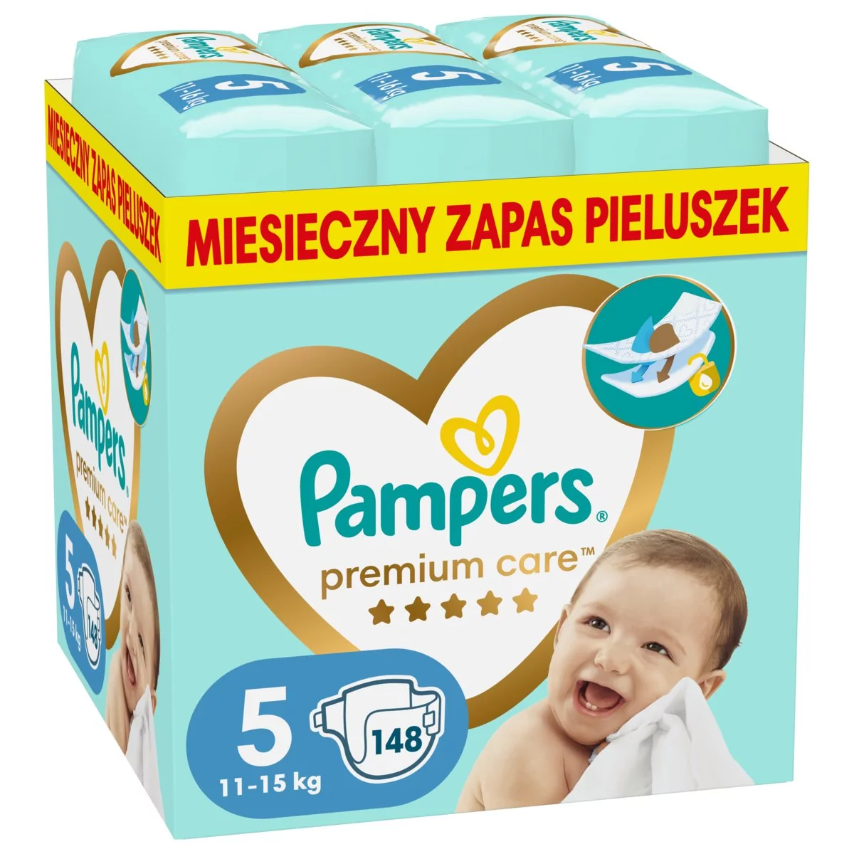 pieluchy pampers active baby-dry 4+