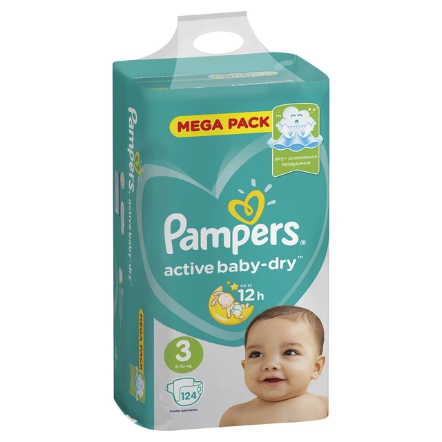 pieluszki pampers 2 mega pack