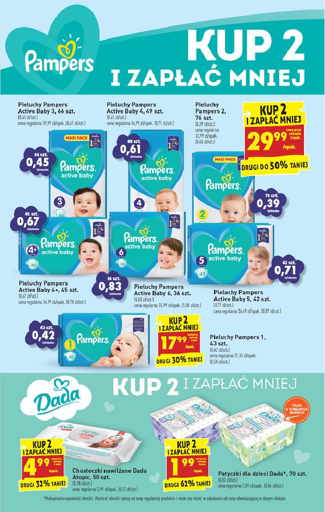 pieluchy babydream fun&fit 3 czy premium