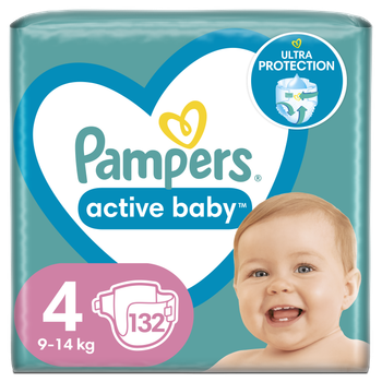 pampers active baby dry 4 106 szt