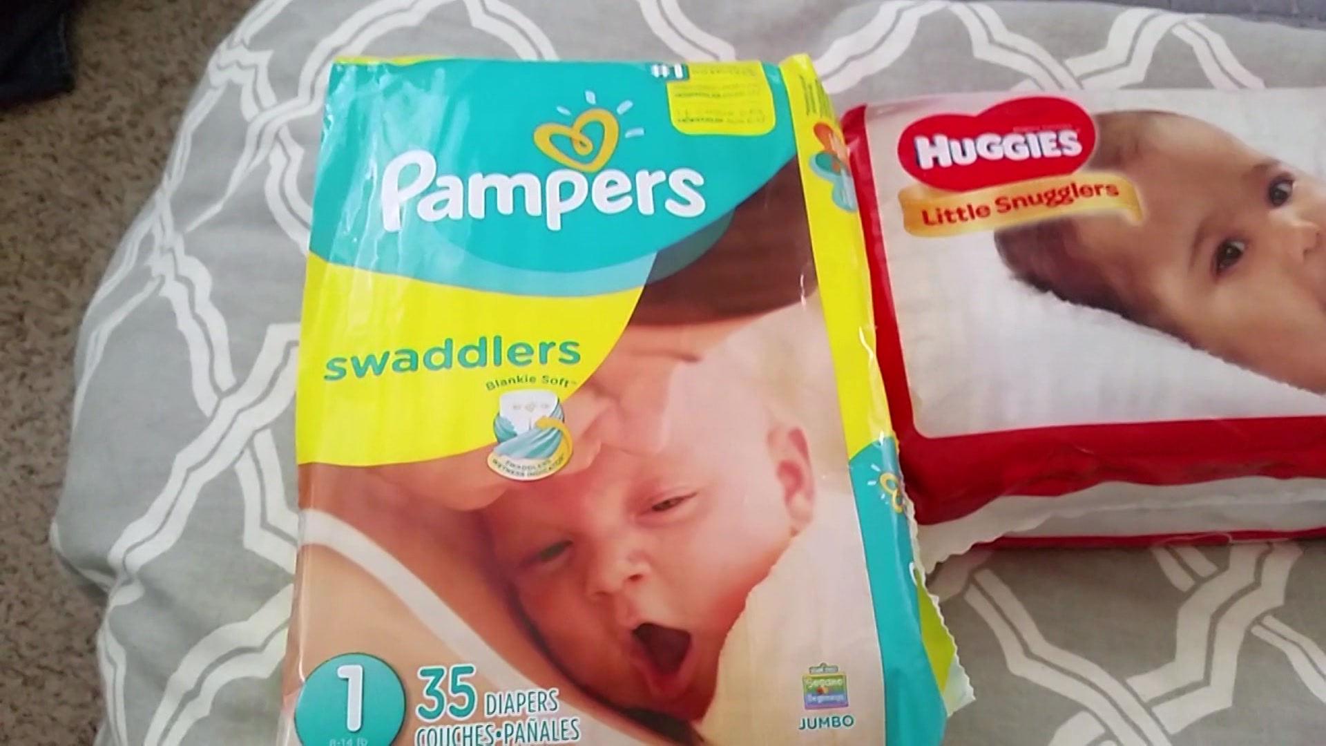 pampers baby active baby dry