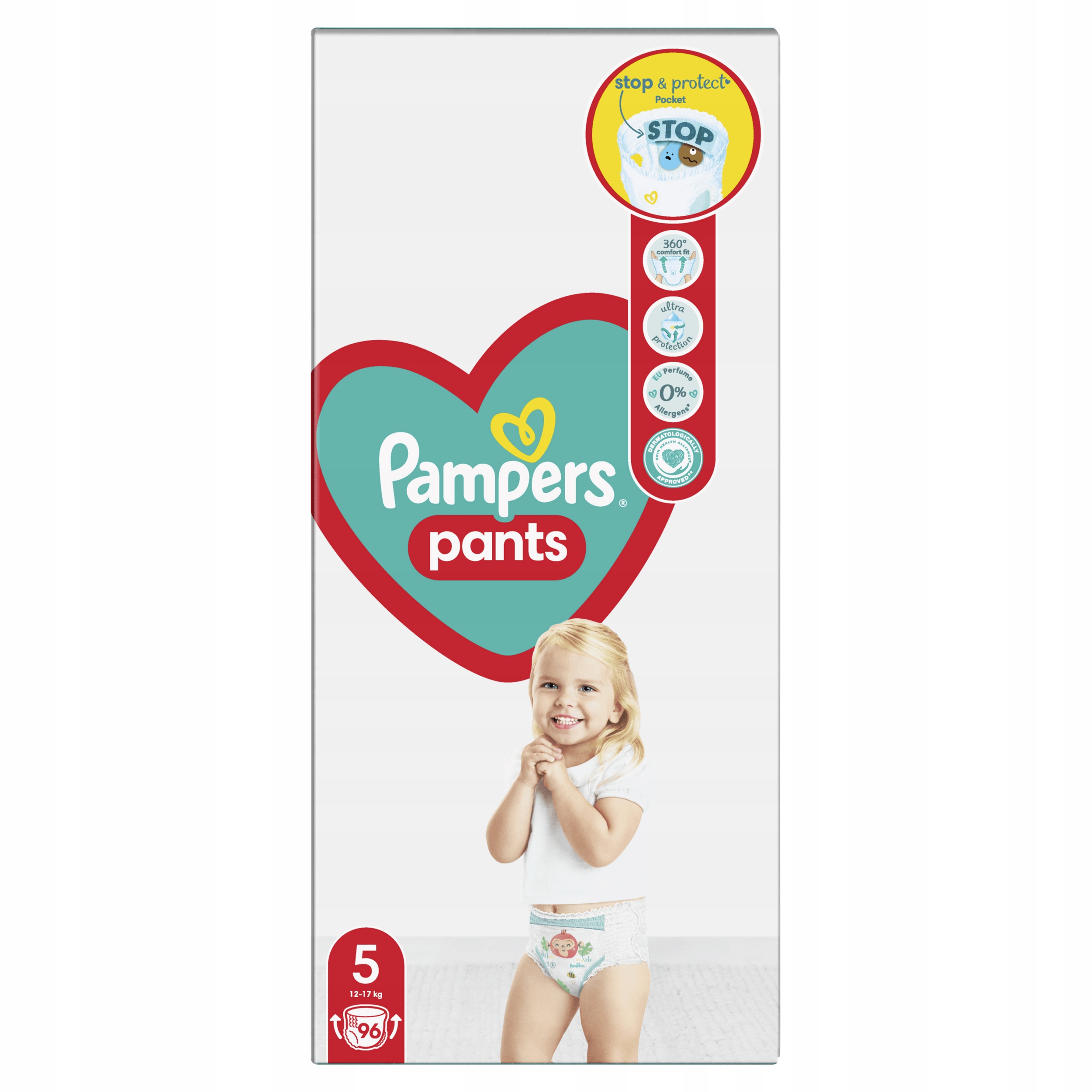 pampers 4 rodzaje