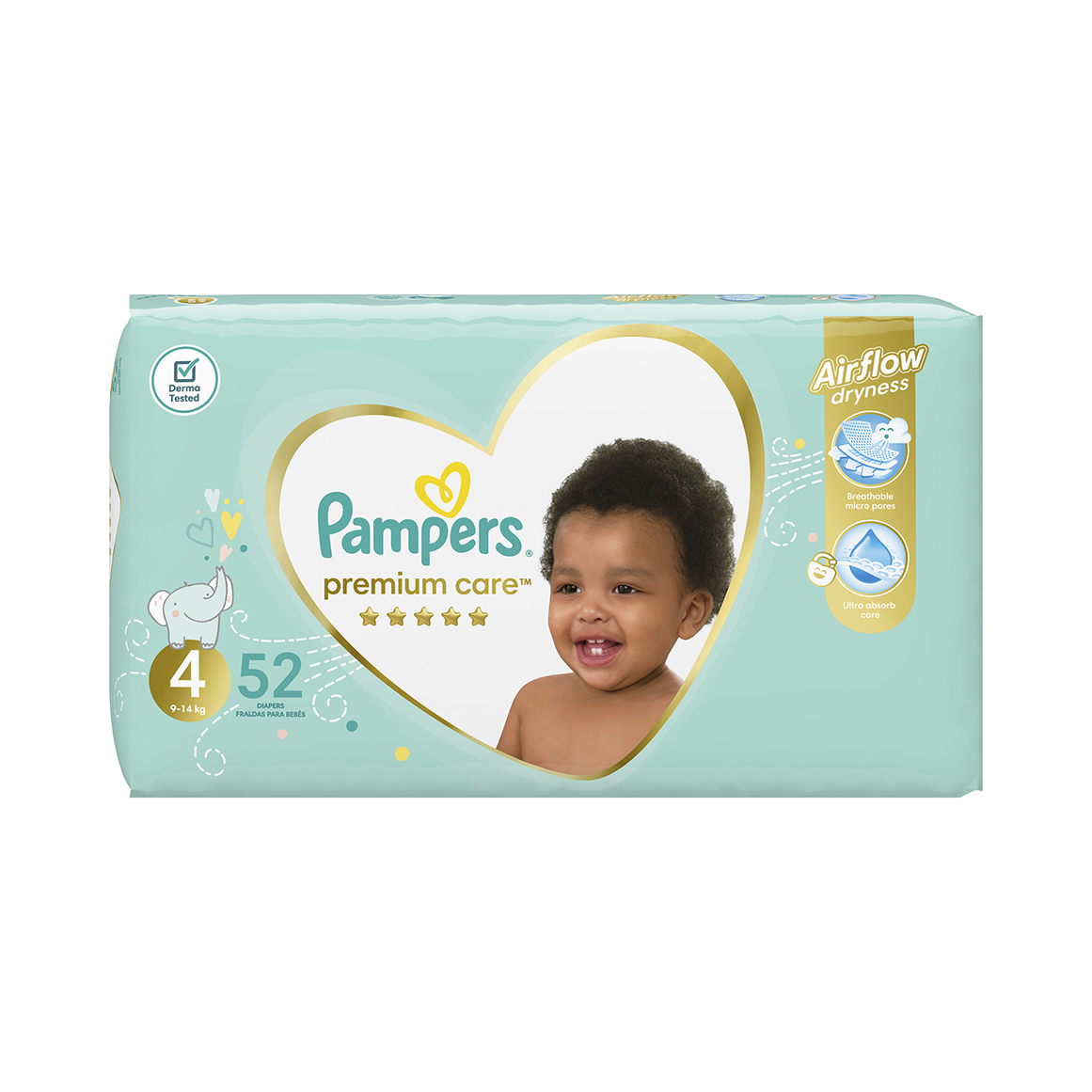 chusteczki nawilżane pampers 6x64 leclerc