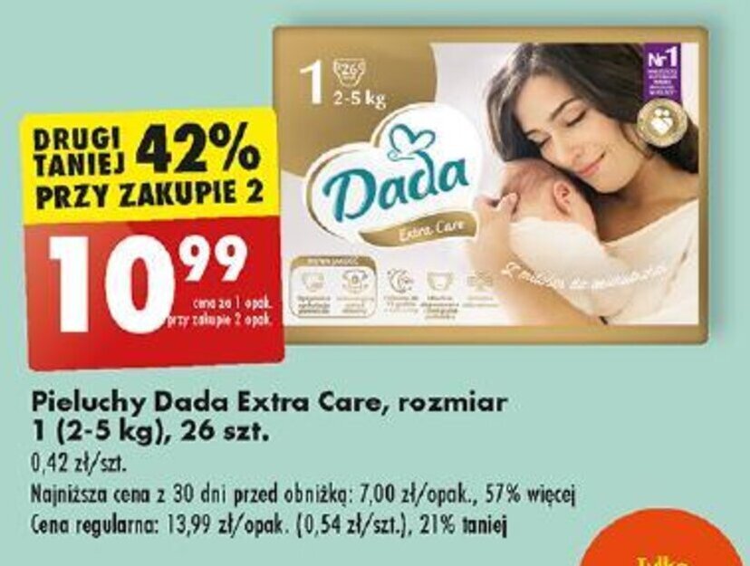 pieluchy dada extra care 6