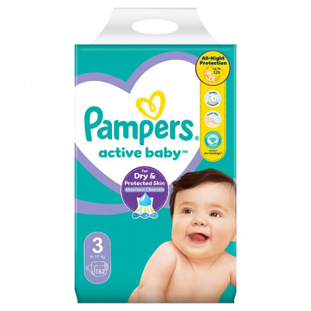 pampers actibe baby 6