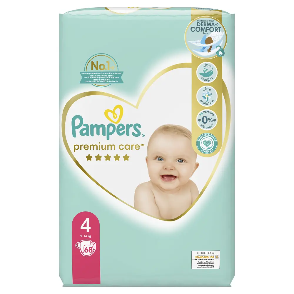 pampers premium care pieluchy 1 new baby 2-5 kg