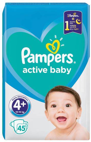 pampers baby dry 4 106 sztuk