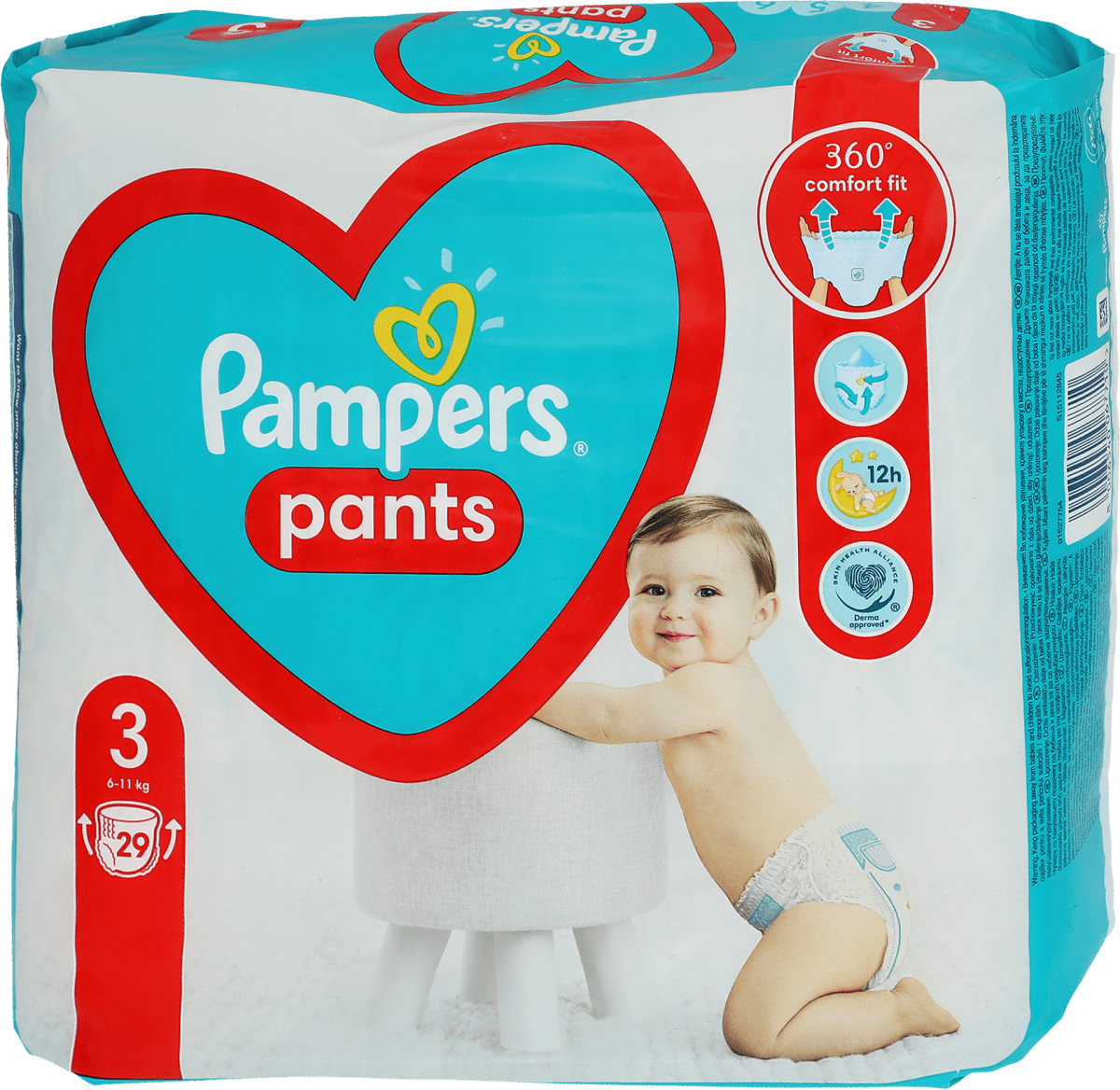 ceneo pampers 4