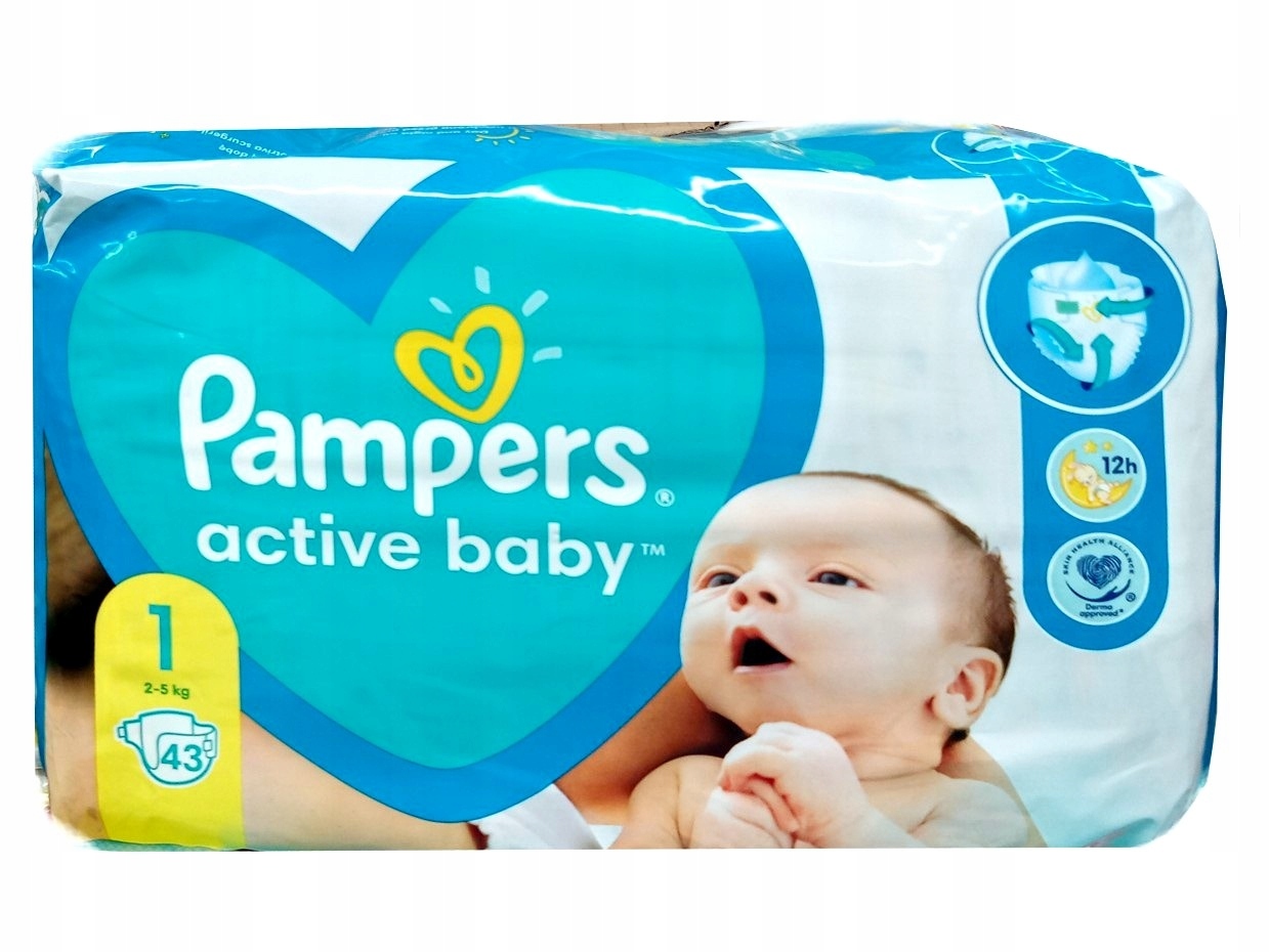 pampers new baby dry na noc