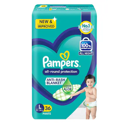 pampers pasek zmiana koloru