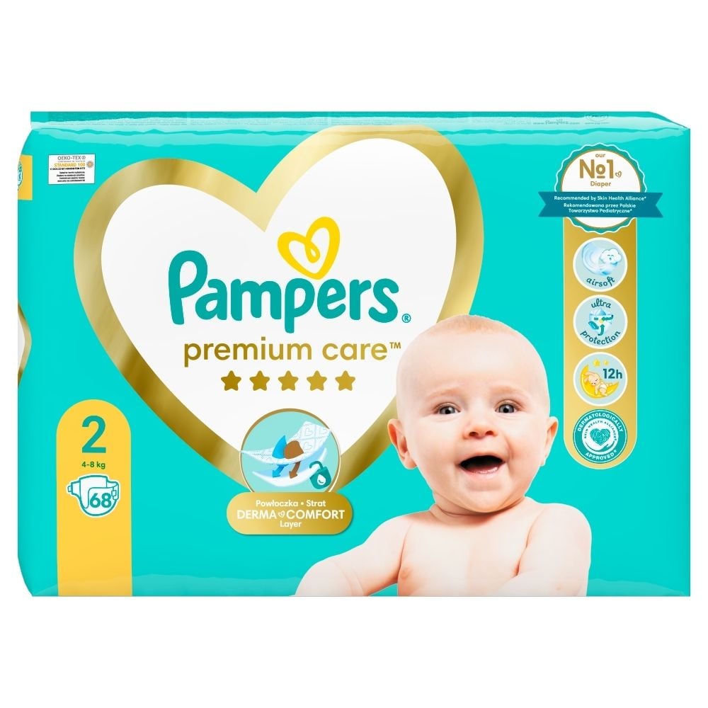 pampers premium care 1 88 szt cena