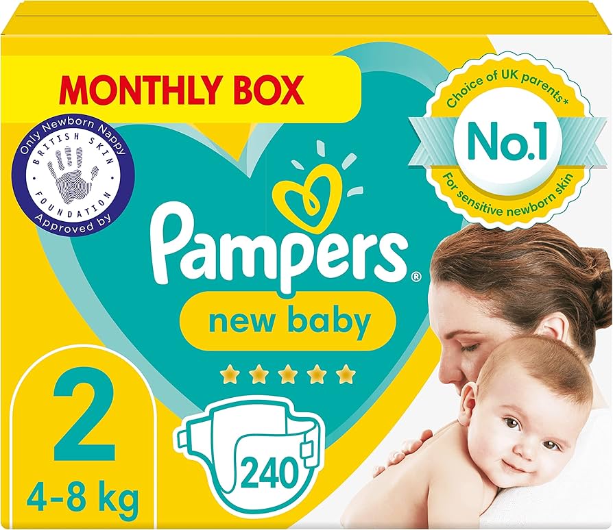 pampers babyvdry 1 box