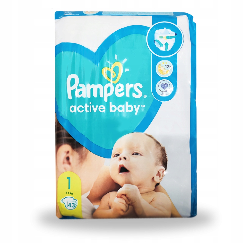 pampers sensitiove z zamknieciem 12x