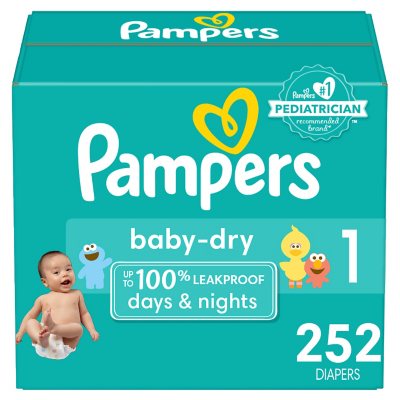 pampers 2 pieluszki