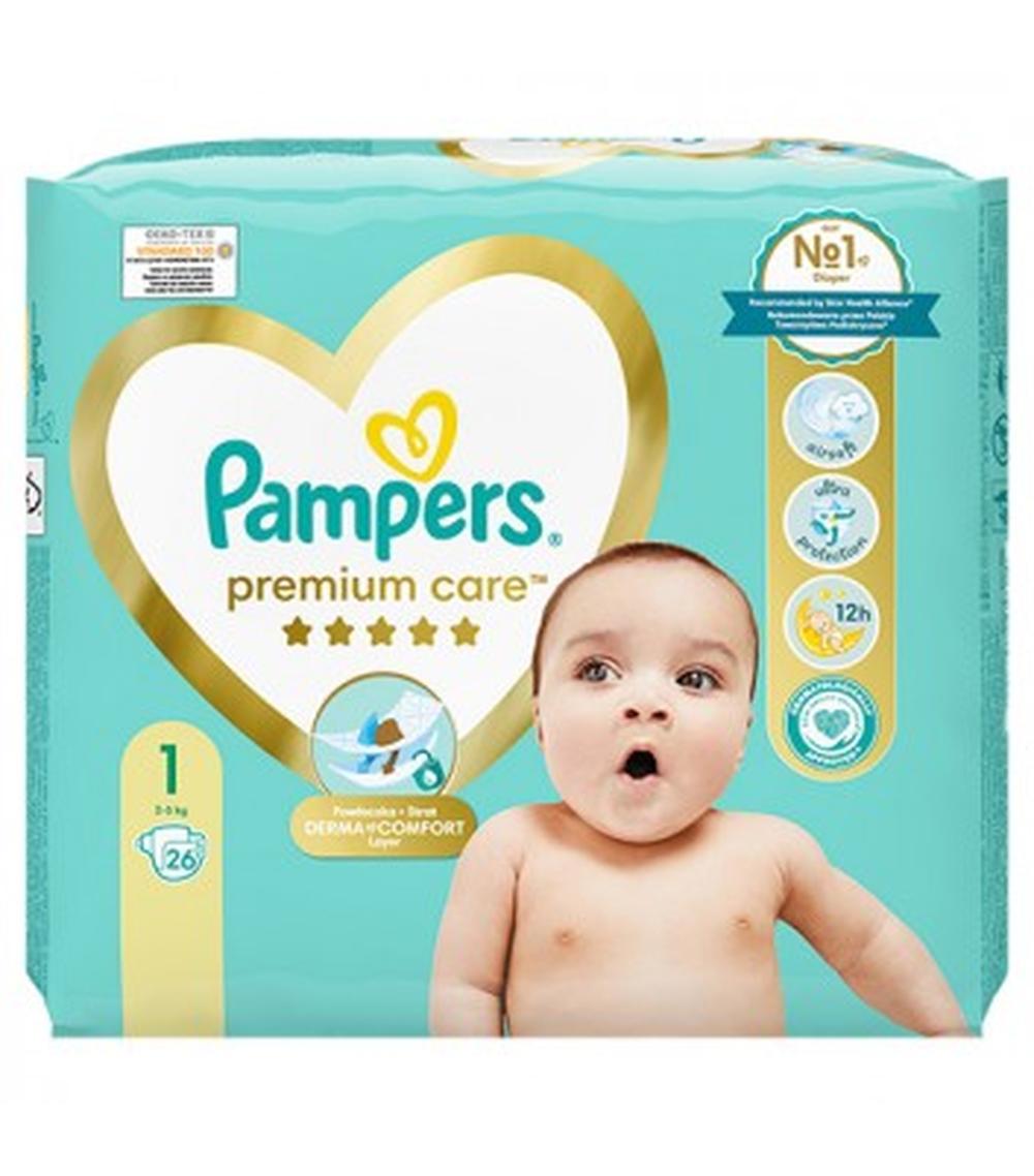 opakowania pampers premium care