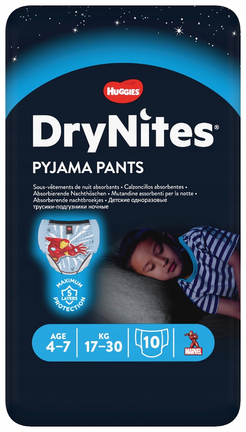 pampers pomarańczowe