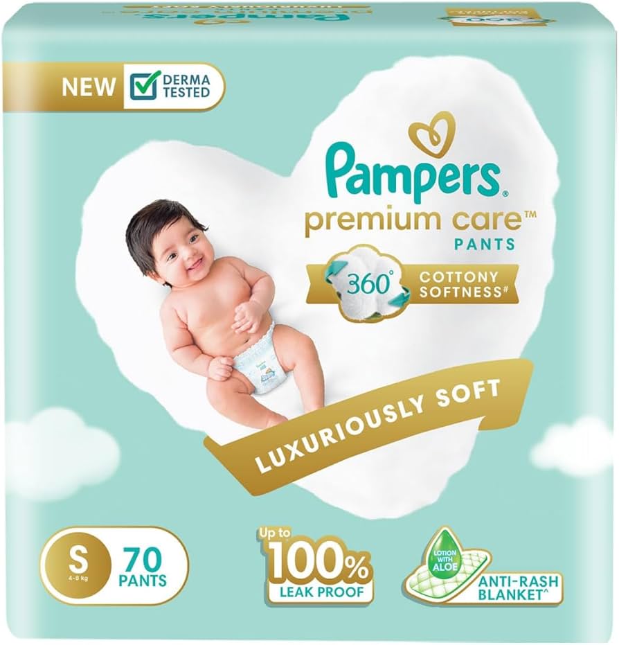 pampers premium.care z rumiankiem