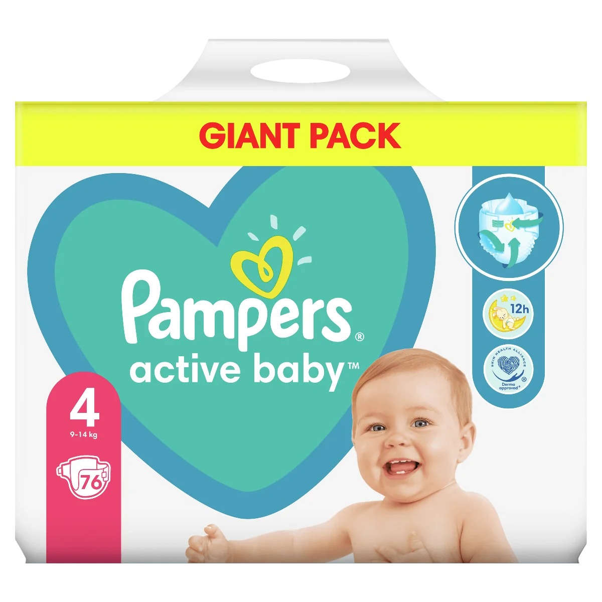 pampers active baby cena