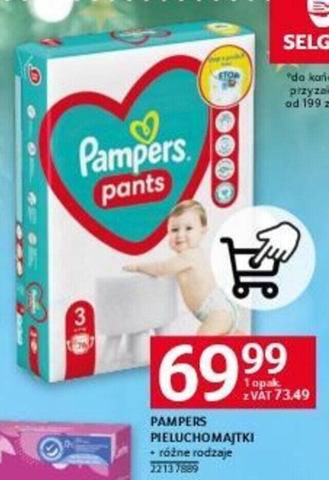 pampersy pampers 2 mala paczka