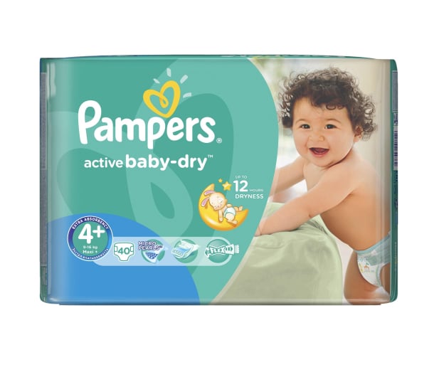 pampers pieluchomajtki duże