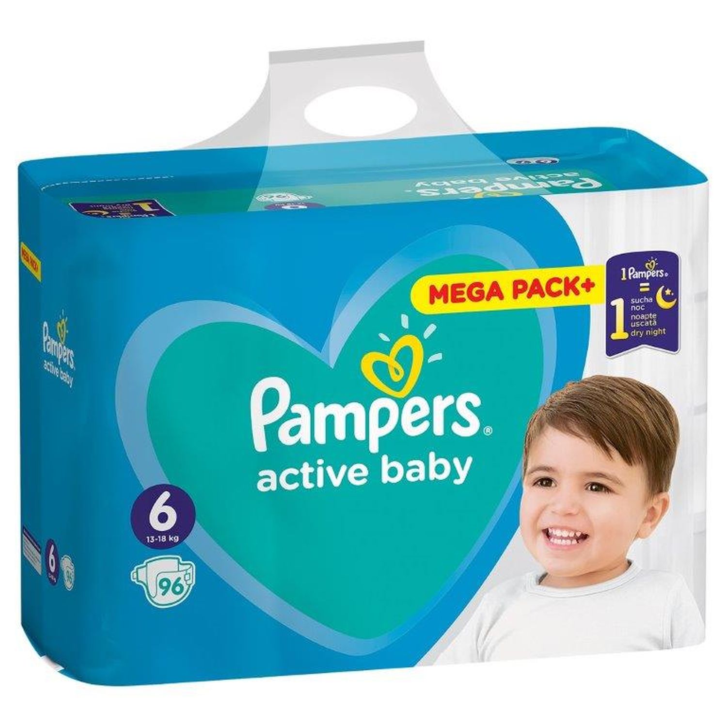 pieluchy pampers active baby rossmann