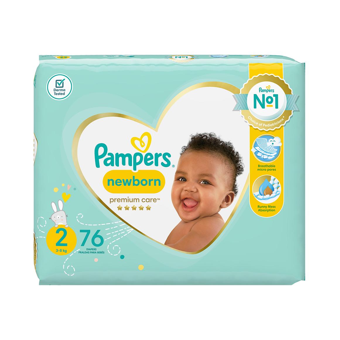 pieluchy pampers 2 cena