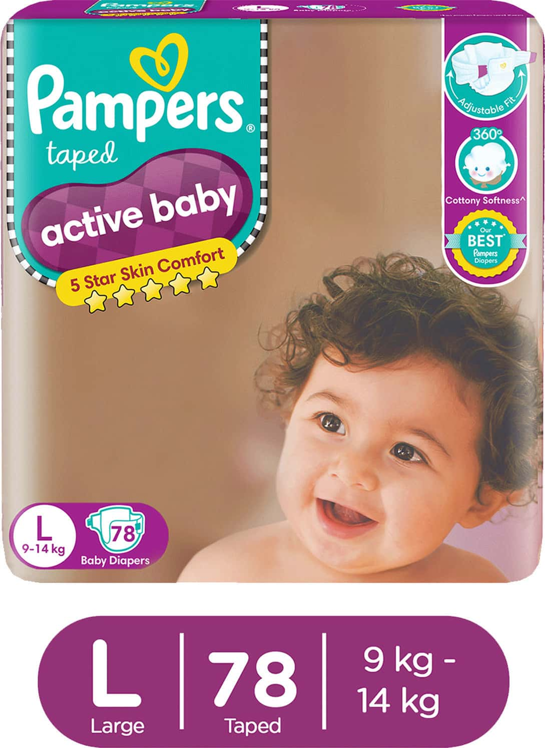 pampers pieluchy 2 4-8 kg maxi pack 80