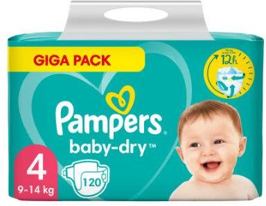 pampers 64 szt cena