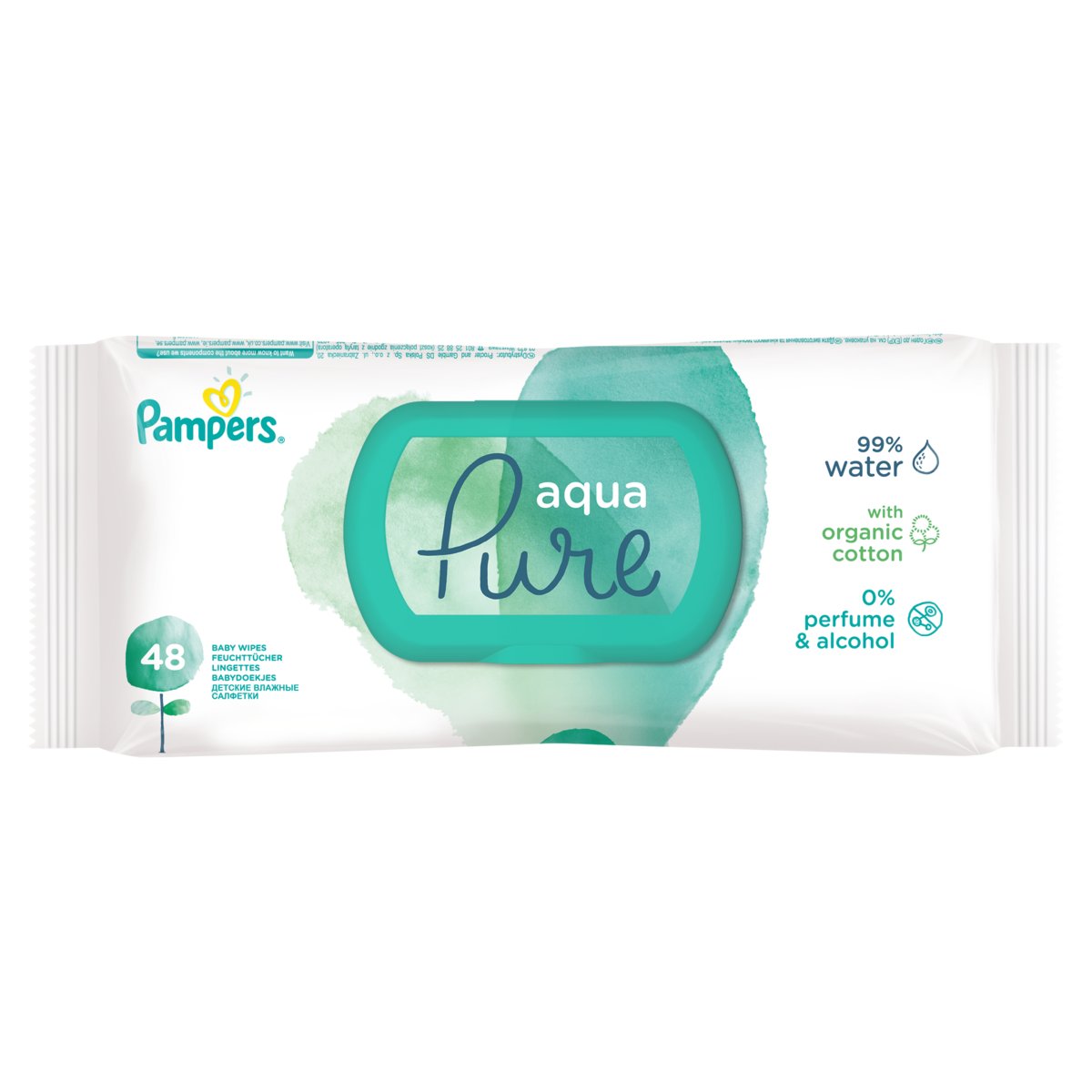 pampers aqua pure wipes target