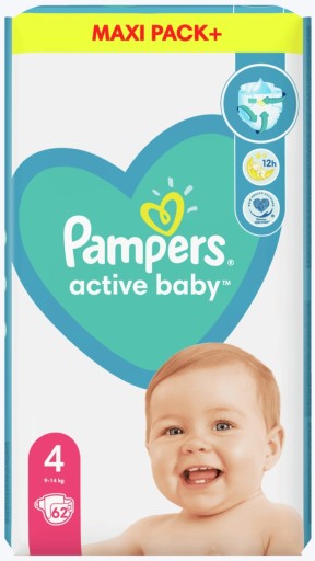 pampers active baby giga pack