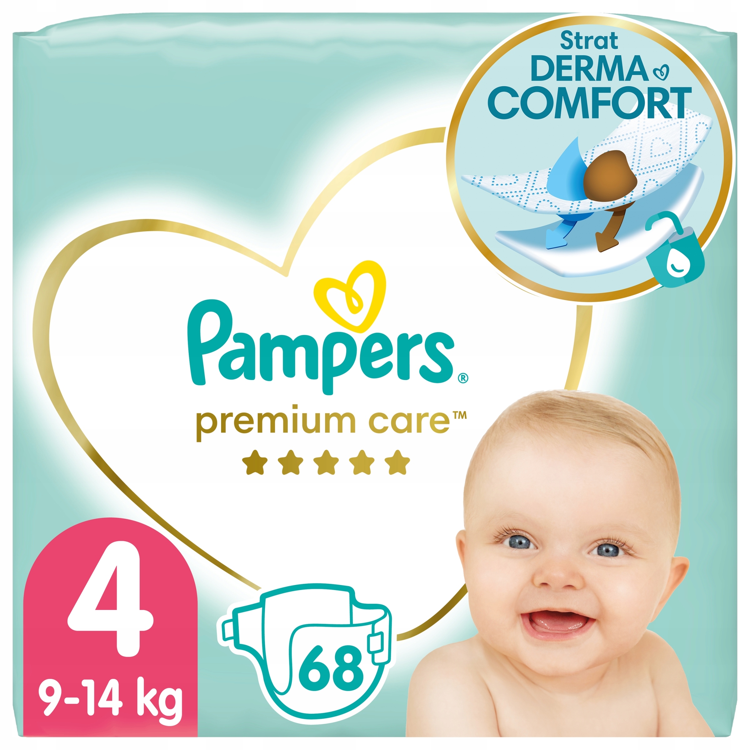 pampers diapers skład