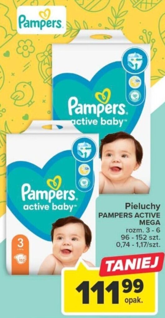 pampers w pralce