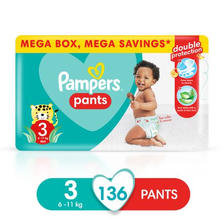 pampers 6 pants tabela