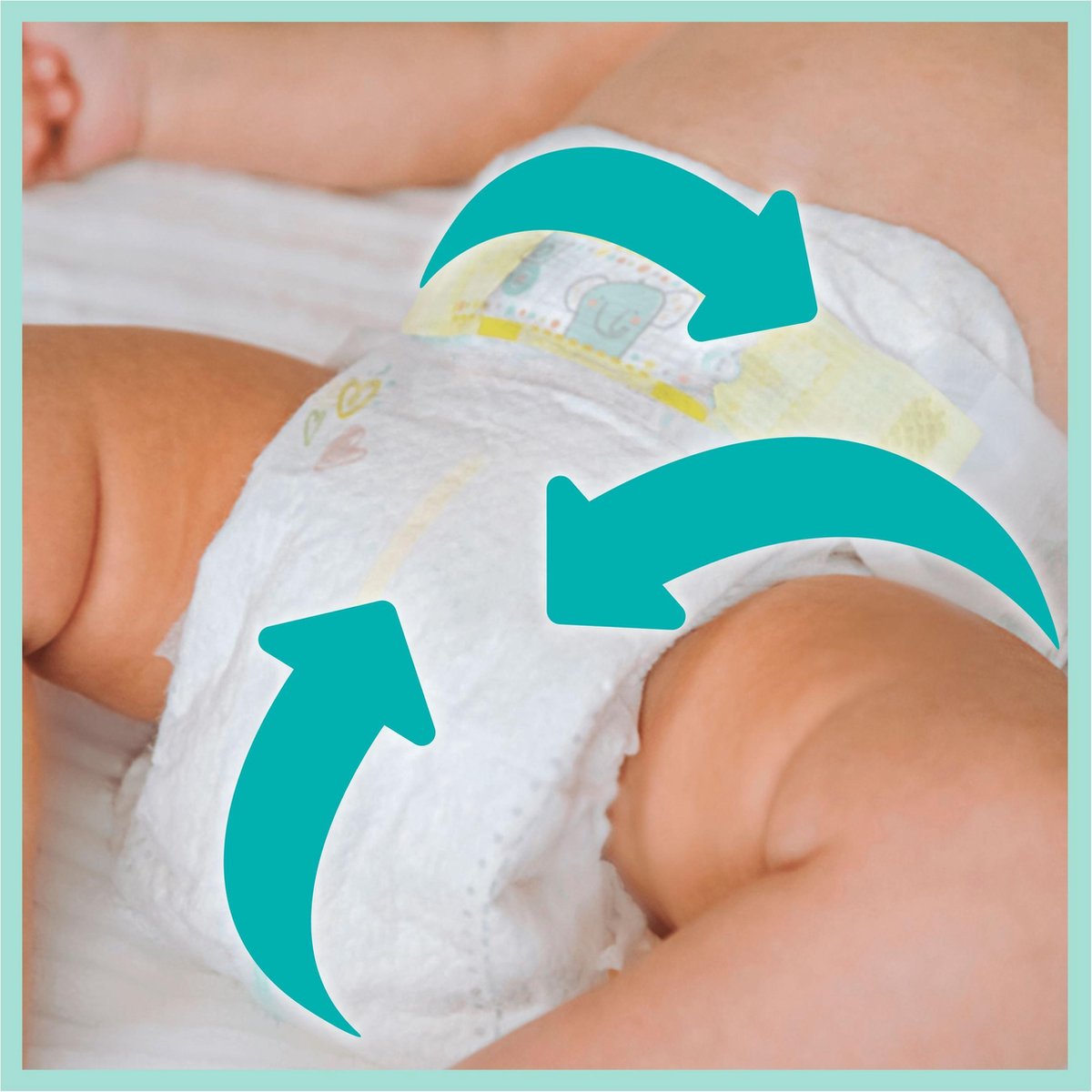 pampers sensitive chusteczki nawilżane 4 x 52 sztuk