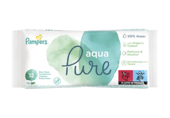 pampers aqua pure skład