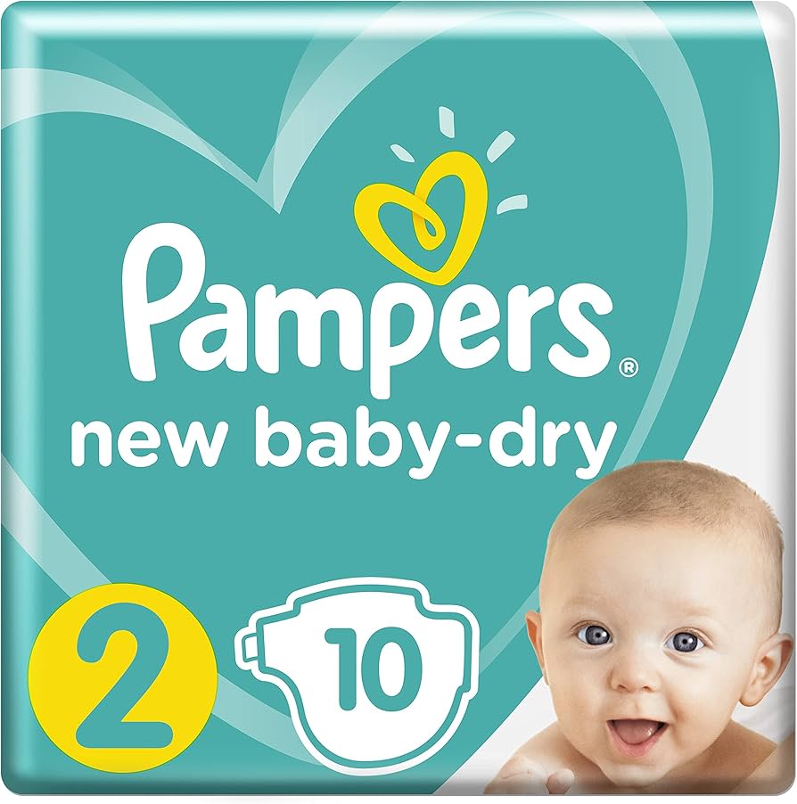 pampers new baby dry 2 100 szt