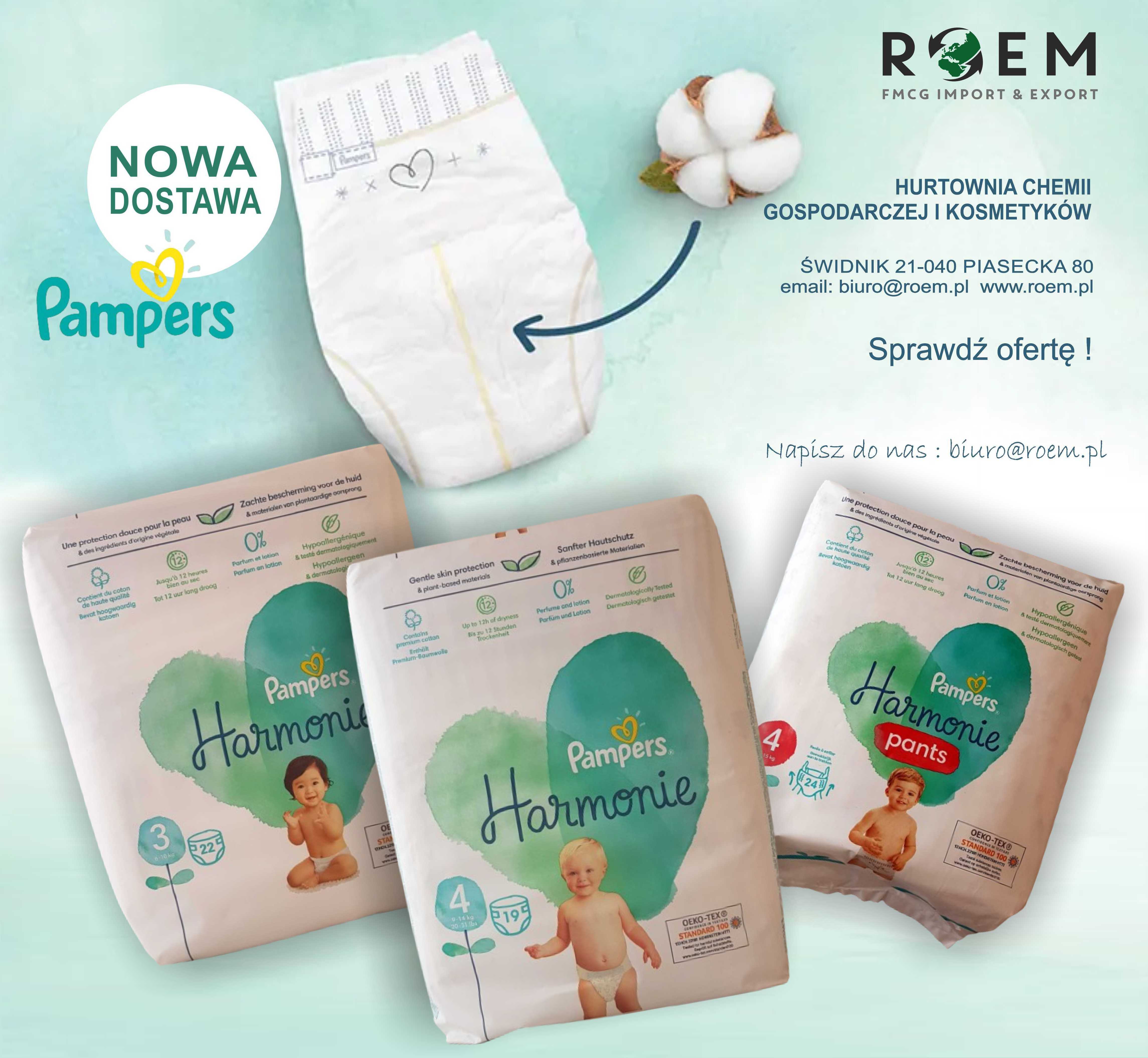 pieluchy pampers pure protection